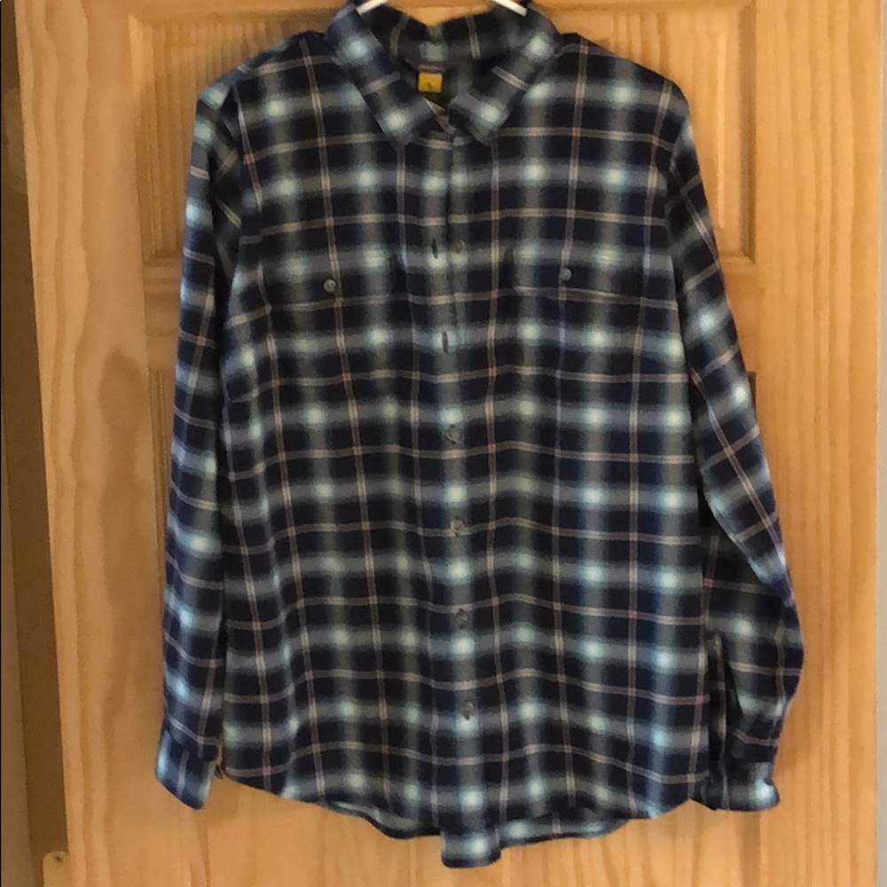 Eddie Bauer Travex plaid shirt